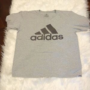 ADIDAS The Go To Tee Gray Size Large Mens